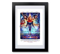 The Marvels Cast Signed Autograph Poster Photo Print Framed Memorabilia Gift Brie Larson Teyonah Parris Iman Vellani Movie Film 2023 (A4 framed & mounted)