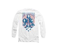 The Marvels Quantum Heroes Blue Long Sleeve T-Shirt, White Marvel White L