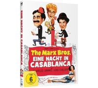 THE MARX BROS. - EINE NACHT IN CASABLANCA - MEDIABOOK BLU-RAY+DVD NEW