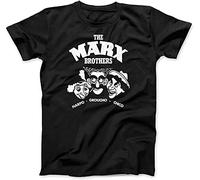 The Marx Brothers, Harpo, Groucho and Chico Mens Men T Shirt Size Black