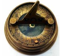 The Mary Rose Nautical Brass Compass - Antique Vintage Marine Sundial Pocket Compass - Handmade London Maritime Navigational Camping