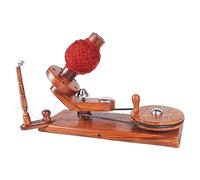 The Maryam Crafts Wooden Yarn Ball Winder | Hand Operated Yarn Winder | Rosewood | Knitting/Crocheting