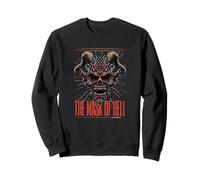 The Mask of Hell Demon - Spooky Halloween Sweatshirt