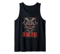 The Mask of Hell Demon - Spooky Halloween Tank Top
