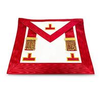 THE MASONIC COLLECTION - ASSR Scottish Rite Worshipful Master Apron - Comes in Imitation/Lambskin leather - Freemason Gifts for Men