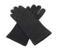 THE MASONIC COLLECTION Black Cotton Knights Gloves - Large