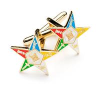 THE MASONIC COLLECTION Freemasons OES Cufflinks for Men - Gift Box