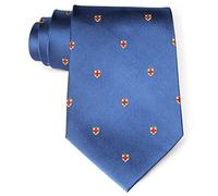 THE MASONIC COLLECTION - Knights Templar Silk Woven Tie - High Density Weave - Comes in Clear Sleeve - Freemason Gifts for Men