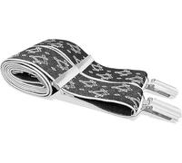 THE MASONIC COLLECTION - Mens Braces (Suspenders) with Square & Compass - X Type Design - Adjustable & Elastic - In Gold/Silver - Freemason Gifts For Men