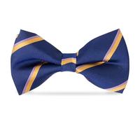 THE MASONIC COLLECTION - Order of Secret Monitor Blue Bow Tie - Made with 100% Silk - Comes in Clear Sleeve - Freemason Gifts for Men