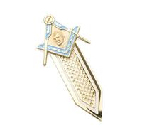 THE MASONIC COLLECTION - Robert Burns Square & Compass Bookmark - with 3D Designed Badge - Freemason Gifts for Men