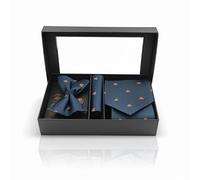 THE MASONIC COLLECTION Royal Arch Chapter Gift Box Set - Tie, Bowtie, Hanky - Made of Silk, Cufflinks & Lapel Pin Badge - Freemason Formal Wear & Personalised Regalia Gift Set for Men