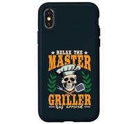 The Master Griller Has Arrived Grilling Barbeque BBQ Case for iPhone X/XS