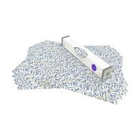 The Master Herbalist Fragrant LAVENDER & NEEM OIL Scented Drawer Liners in a BLUE WILLIAM MORRIS Design (ROLLED) | ANTI-MOTH Repellent | Pack of 5 Sheets | Made in the UK (Lavender & Neem Oil, Rolled)