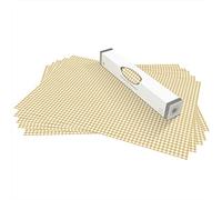 The Master Herbalist Fragrant SANDALWOOD Scented Drawer Liners in a BARLEY GINGHAM Design (ROLLED) | Pack of 5 Sheets | Contains Essential Oils | Made in the UK