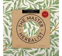 The Master Herbalist Fragrant Scented Drawer Liners in a William Morris Inspired Design | Pack of 5 Sheets | Contains Essential Oils | Made in The UK (Sandalwood)