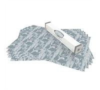 The Master Herbalist Natural MOTH REPELLENT Fragrant LAVENDER & NEEM OIL Scented Drawer Liners in a CLASSICAL HERON Design (ROLLED) | Pack of 5 Sheets | Contains Essential Oils | Made in the UK
