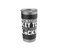 The Master Key to All Your Locks Locksmith Stainless Steel Insulated Tumbler