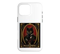 The Mastermind Art Deco Black Cat Murder Mystery Case for iPhone 16 Pro Max