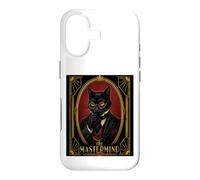 The Mastermind Art Deco Black Cat Murder Mystery Case for iPhone 17