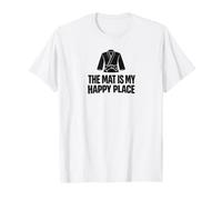 The Mat is My Happy Place No-Gi Dojo Ground Fighting T-Shirt