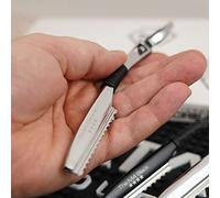 The Matakki M1 Texture Razor - Chrome