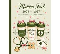 The Matcha Nurse Planner 2026-2027: Daily Shift Log & Wellness Journal | Coquette Aesthetic Gift for Nurses