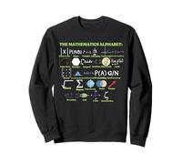 The Mathematics Alphabet, cool science and Physics Sweatshirt