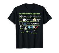 The Mathematics Alphabet, Cool Science and Physics T-Shirt