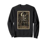 The Matriarch Tarot Card Skeleton Mother & Baby Mother's Day Sweatshirt