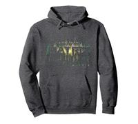 The Matrix 4 Glitch In The Matrix Pullover Hoodie, Adult Unisex, Dark Heather Grey, X-Large