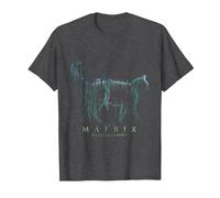 The Matrix 4 Techno Cat T-Shirt, Men, Dark Heather Grey, 4X-Large