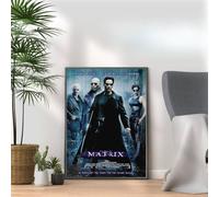 The Matrix, 90s Movie Print Vintage Nostalgic Film Poster, A4 and A3 Size Frame Options Available,Great Home, Pub, Café, Bar Decoration Wall Art Print, House gift for movie lovers (A3 Print Only)