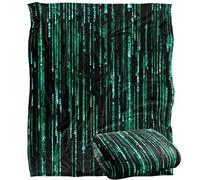 THE MATRIX Blanket, 152 x 127 cm Matrix Code Silky Touch Super Soft Throw Blanket
