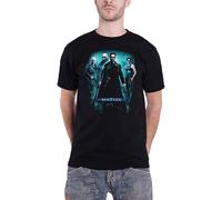 The Matrix Men's Poster T-Shirt in Black | Size: Small The Matrix Black S
