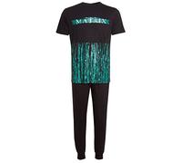 The Matrix Mens Pyjamas Black S