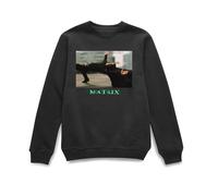 The Matrix Official Matrix Bullet Time Sweatshirt - Black | Size: Large The Matrix Black L