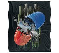 The Matrix Pill Silky Touch Super Soft Throw Blanket 152 X 127 cm, White