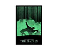 The Matrix Posters Wall Art Canvas Aesthetic Vintage Poster Decorative Painting Living Room Bed Room Decor 12x18inch(30x45cm) Unframe-style