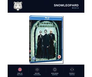 THE MATRIX RELOADED BLU-RAY Carrie-Anne Moss Andy Wachowski Movie Film New UK R2