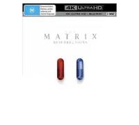 The Matrix Resurrections Limited Edition Steelbook - 4K UHD Blu Ray Region free