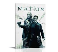 The Matrix ResurrectionsWaterproof Poster Wall Painting Canvas Decorative Painting Suitable for Office Bedroom Decoration Living Room PosterFrame-style16x24inch(40x60cm)