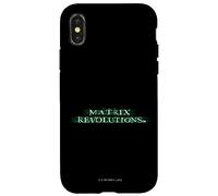 The Matrix Revolutions Enter The Revolution Logo Case for iPhone X/XS