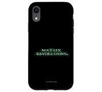 The Matrix Revolutions Enter The Revolution Logo Case for iPhone XR