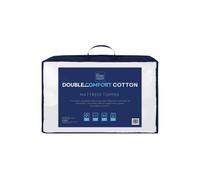 The Mattress Topper Company Dual Layer Cotton Mattress Topper, King Size Dimensions: 5′ x 6′6″ (150cm x 200cm)