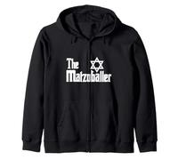 The Matzo Baller Jewish Matzo Ball Party Passover Matzah Zip Hoodie