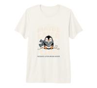 The Maybe Later Club Because Later Means Never Penguin Premium T-Shirt