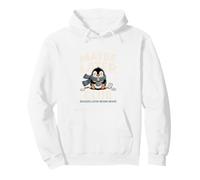 The Maybe Later Club Because Later Means Never Penguin Pullover Hoodie
