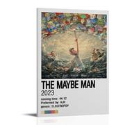 The Maybe Man AJR Album Poster Canvas Oil Painting Canvas Art Poster Home Hanging Painting Bar Art Interior Wall Decoration PosterFrame-style08x12inch(20x30cm)