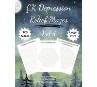 The Maze Puzzle Book for Depression Relief - Mazes Book for Adults - Maze Your Way to Mindfulness: A Therapeutic Maze Puzzle Book to Inner Peace: ... help with depression, includes mood tracker